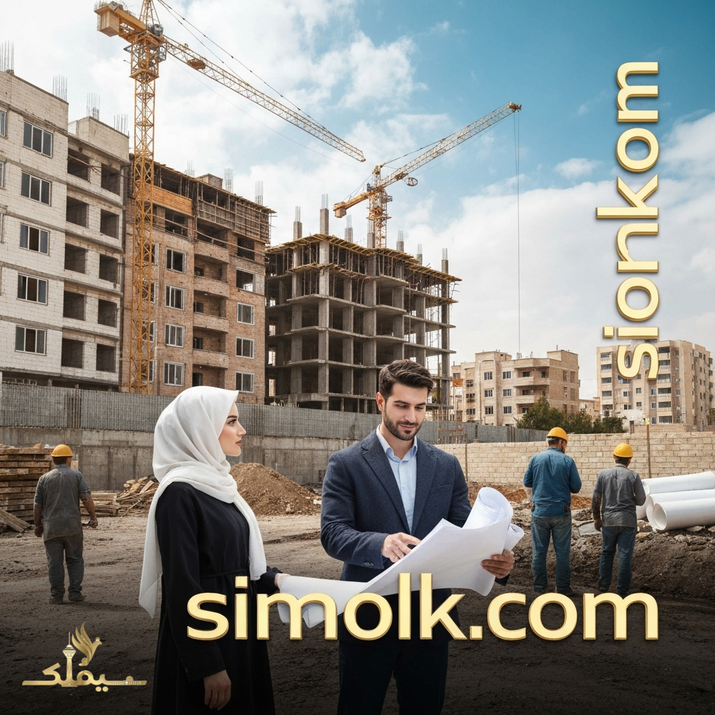 نمایی از واحدهای نیمه‌تمام مسکن مهر در پردیس با اشاره به تاخیر و پیشرفت‌های ناکافی