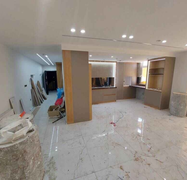 اپارتمان صفر تکمیل دو خوابه