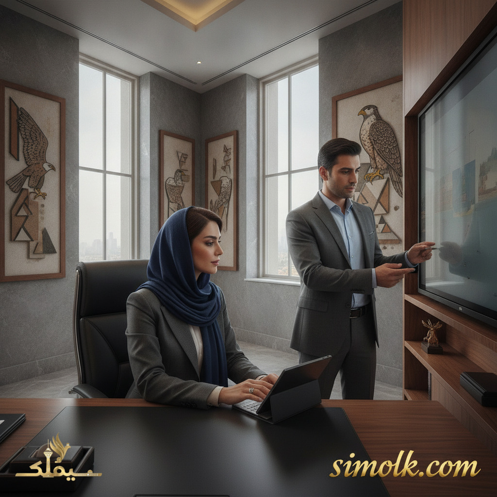 تصویری با محوریت ارزیابی دولت در وضعیت جنگی و اخبار املاک سیملک