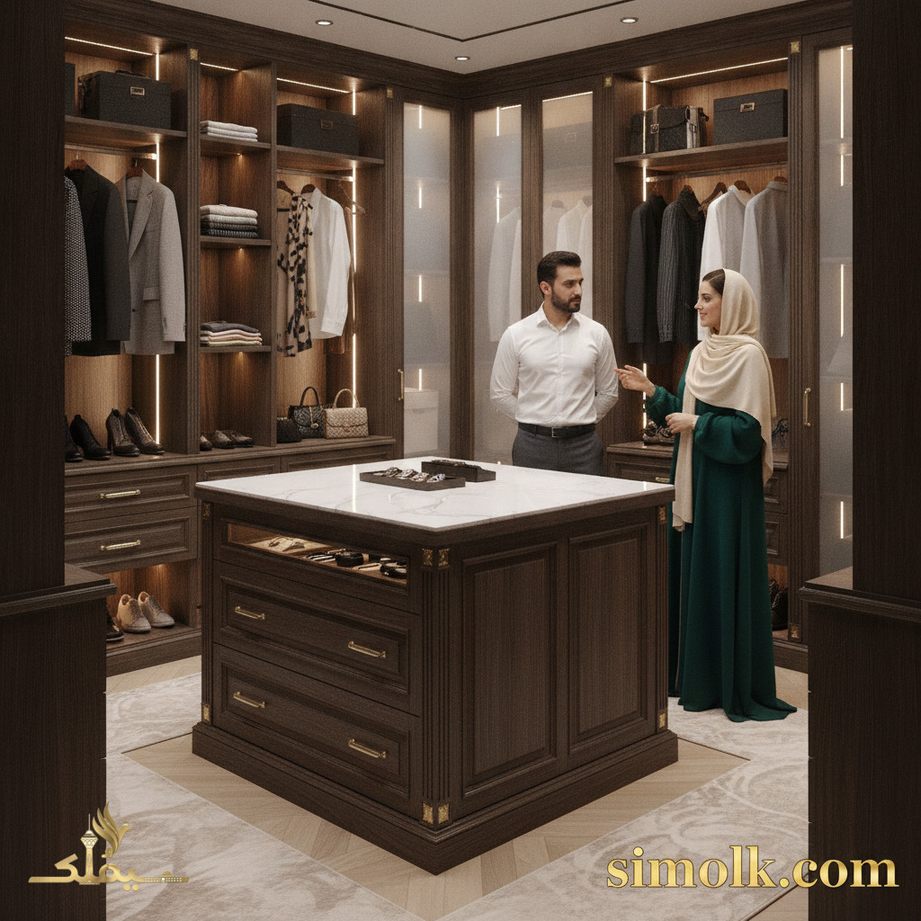 قیمت طراحی کلوزت روم