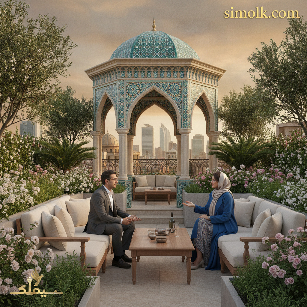 هزینه طراحی روف گاردن