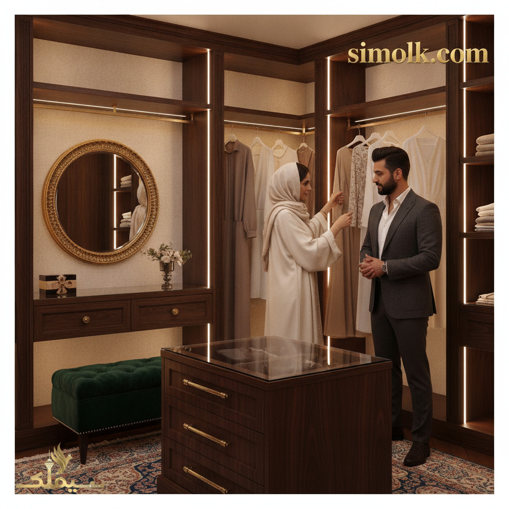 طراحی کلوزت روم