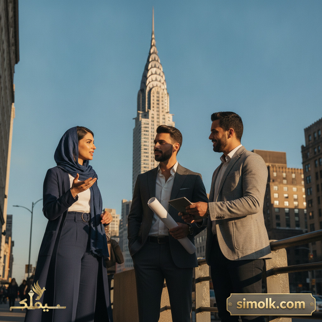 نمایی از عملیات بازسازی و نوسازی ساختمان کرایسلر پس از فروش