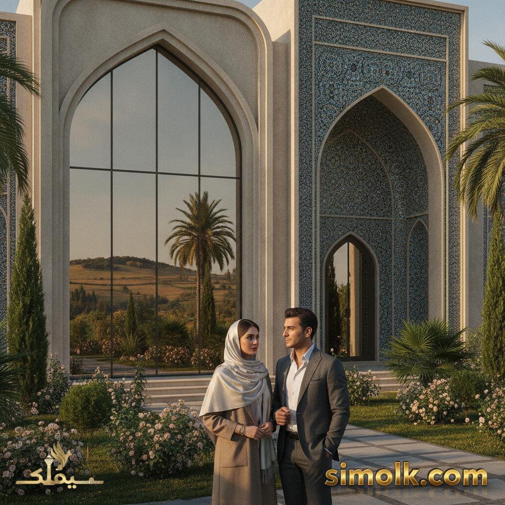 معماری مدرن و اسلیمی