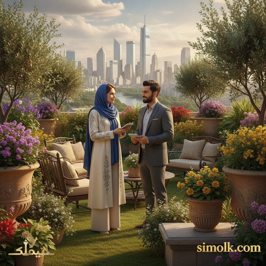 انتخاب گیاهان مناسب برای روف گاردن