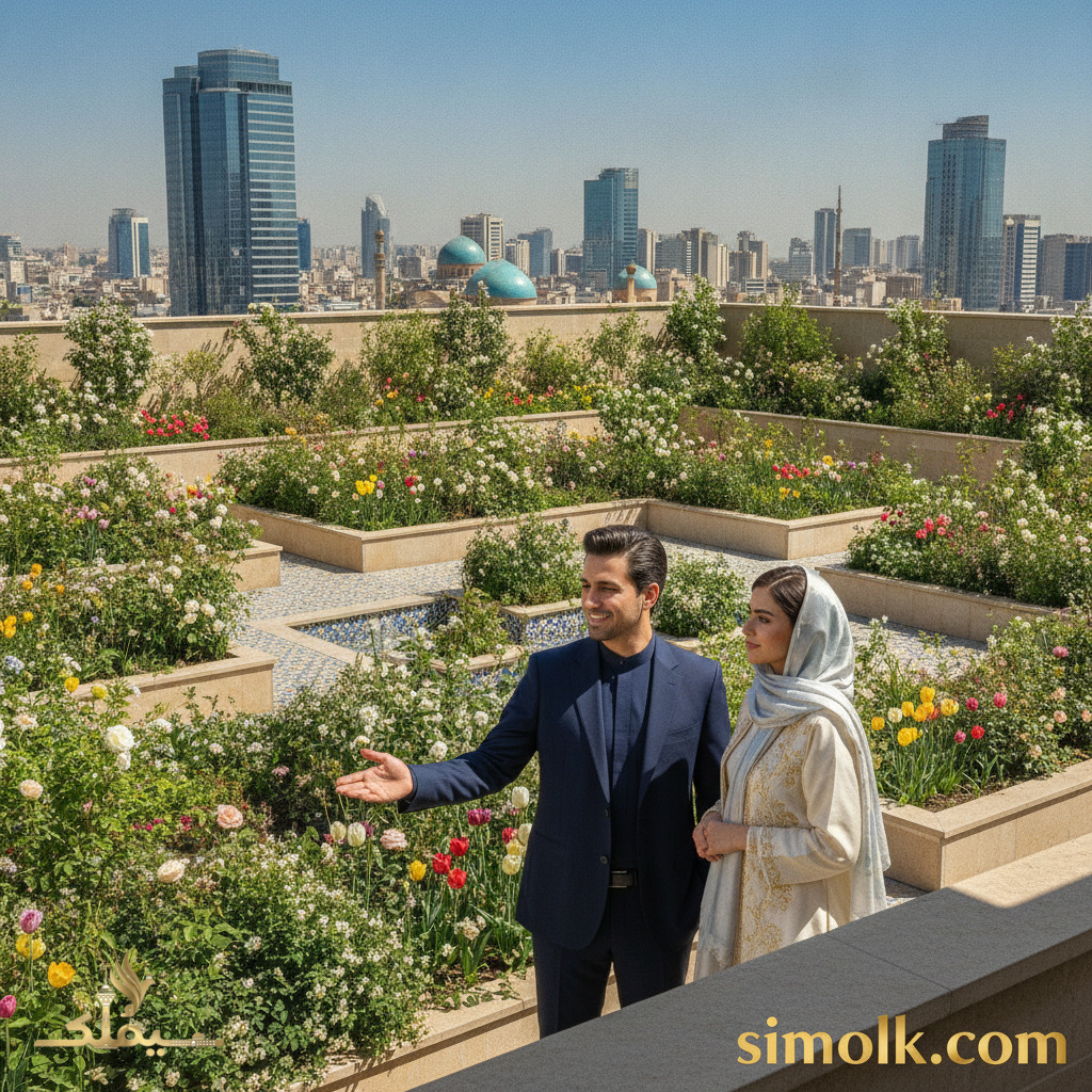 طراحی و اجرای روف گاردن