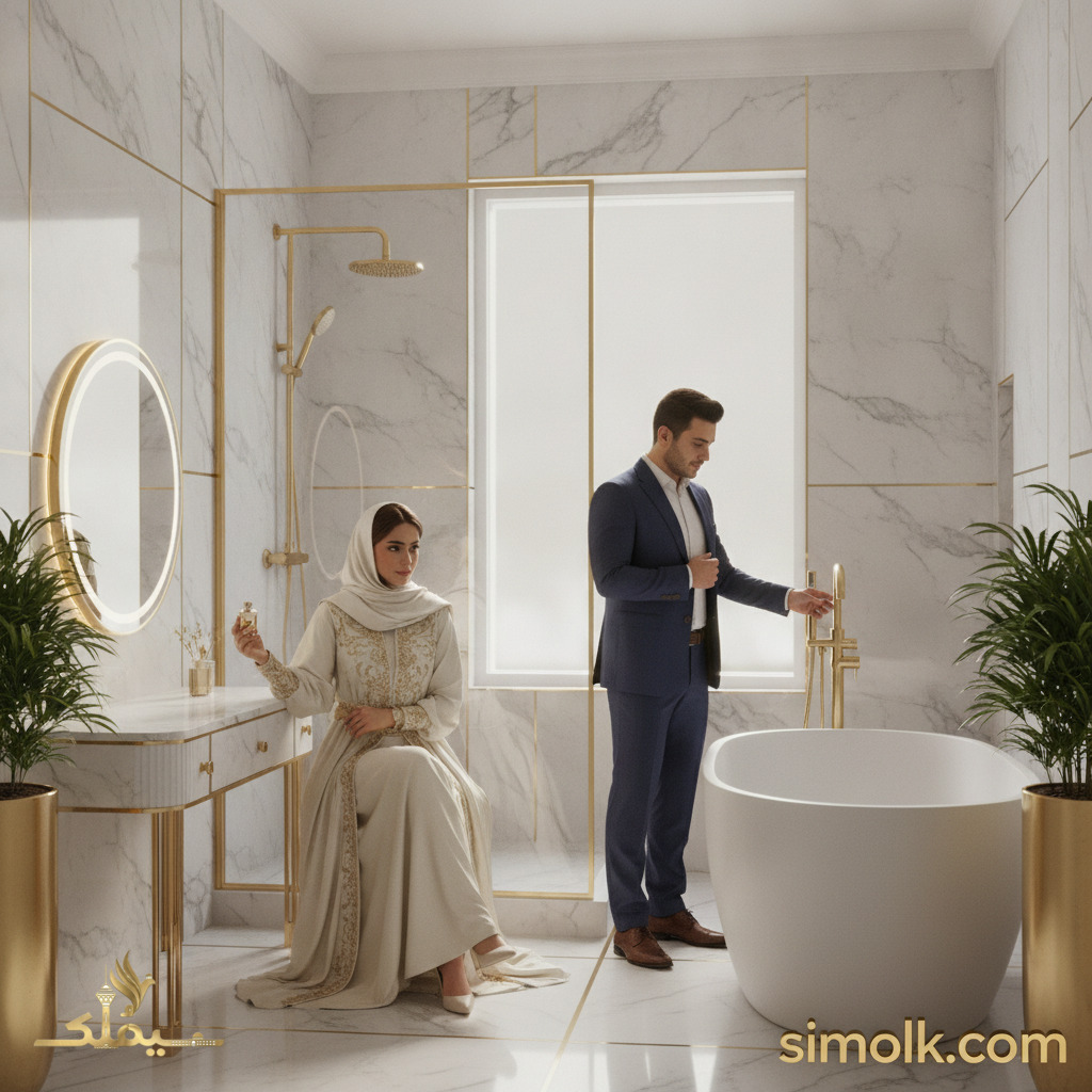 طراحی دکوراسیون سرویس بهداشتی