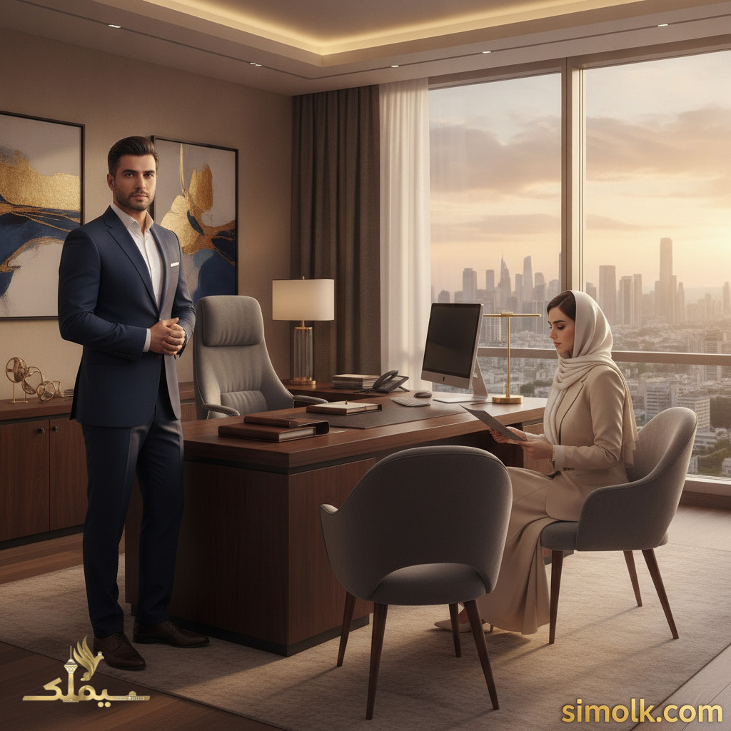 طراحی اتاق مدیریت لوکس