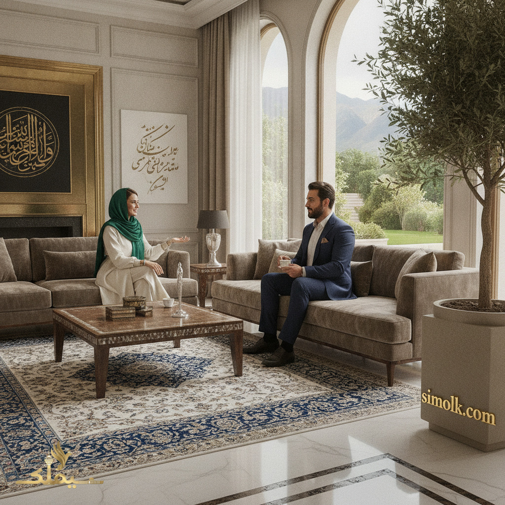 دکوراسیون داخلی لوکس شمال تهران