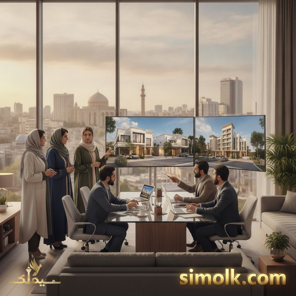 تبلیغات و بازاریابی دیجیتال در فروش املاک لوکس